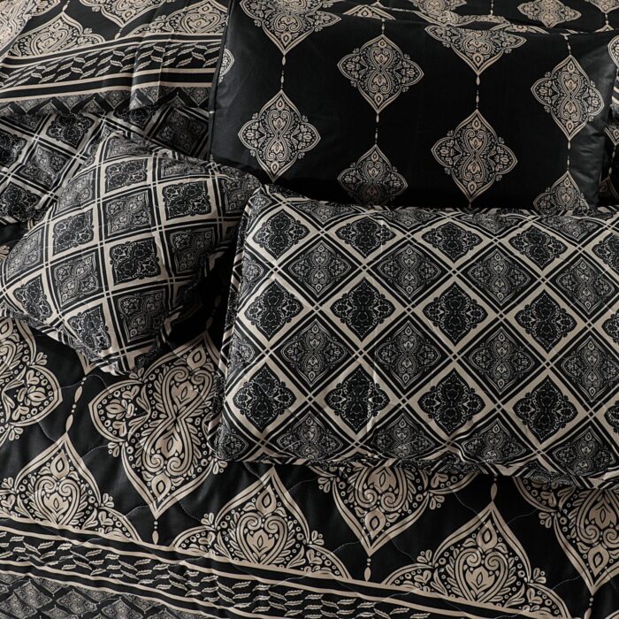 RAVEN COMFORTER SET- 7 PCS