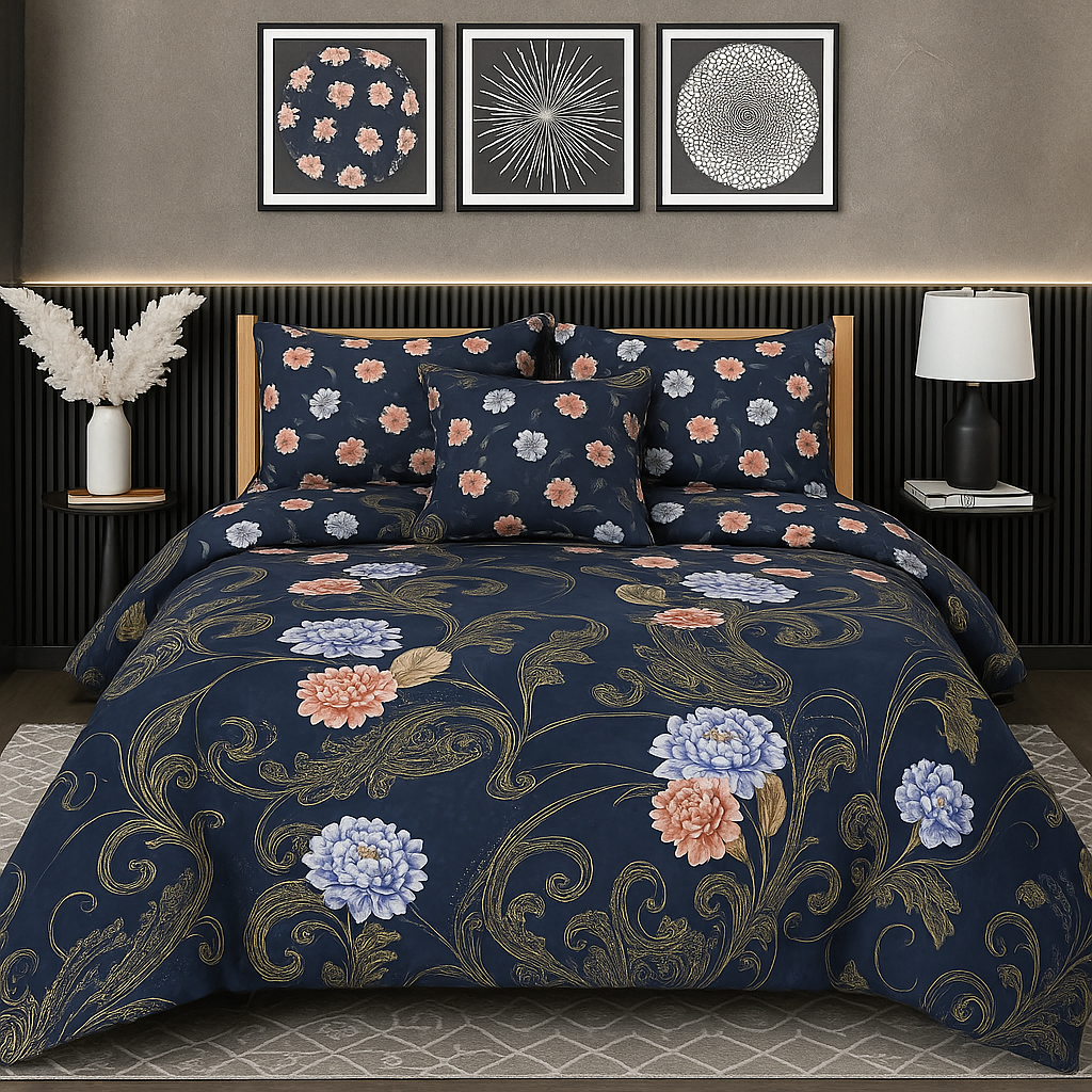 LAGOON COMFORTER SET- 7 PCS