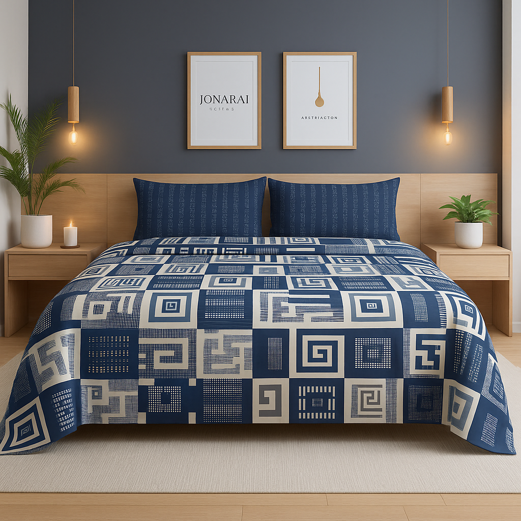NAVIQUE BEDSHEET SET - 3 Pcs