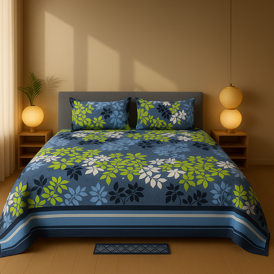 CHARVA BEDSHEET SET - 3 PCS