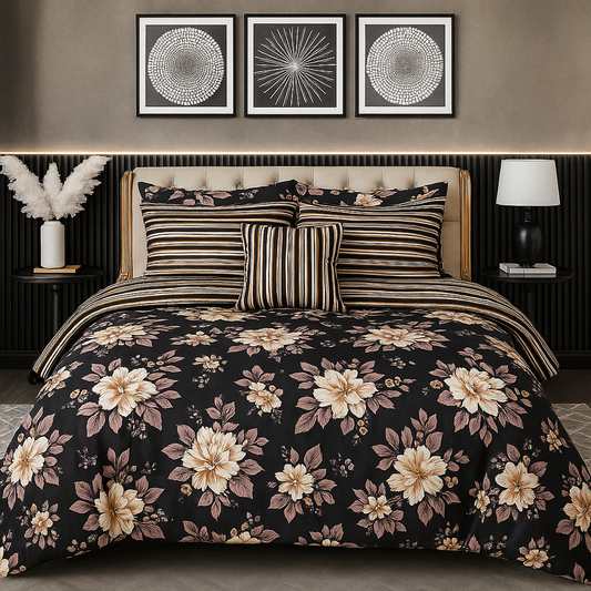 OBSIDIAN COMFORTER SET- 7 PCS