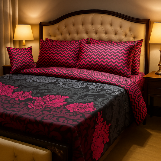 CRIMSONIA COMFORTER SET- 7 PCS