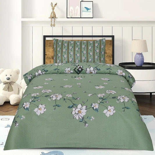 EVERGREEN SINGLE BEDSHEET SET