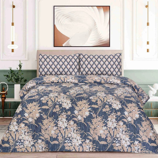 COBALT BEDSHEET SET - 3 Pcs