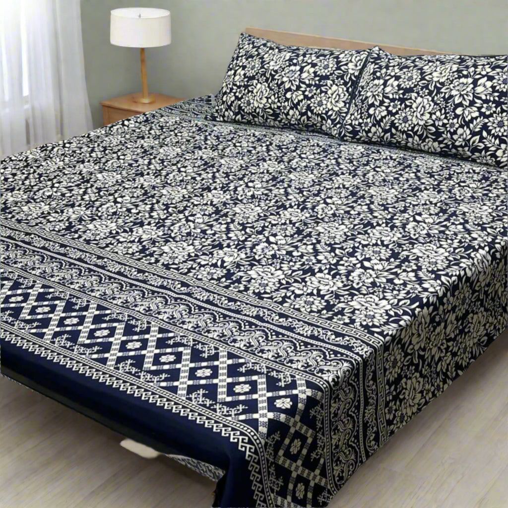 BLUEMIST BEDSHEET SET - 3 PCS