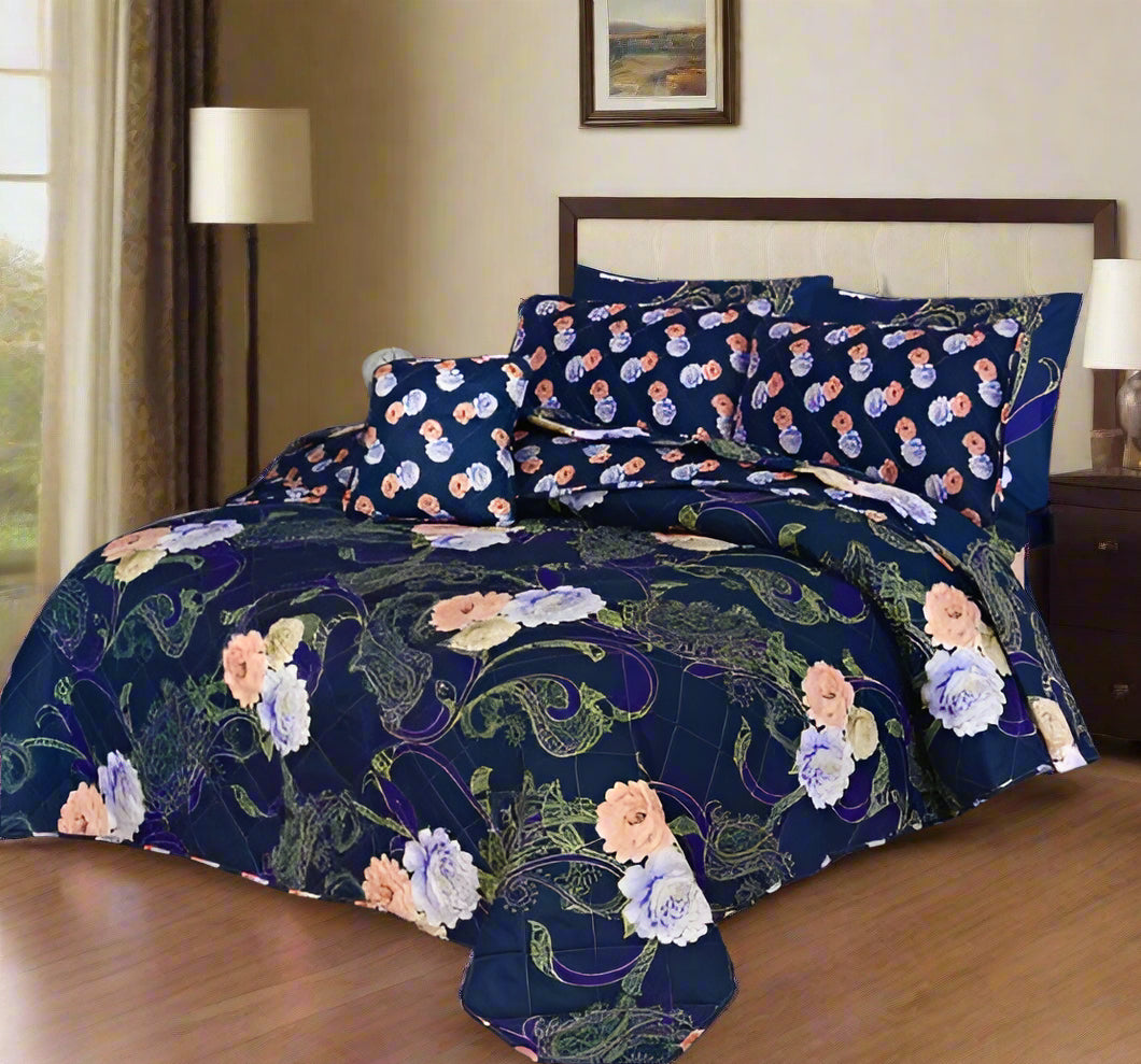 LAGOON COMFORTER SET- 7 PCS