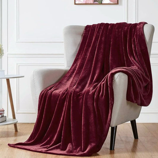 Fleece Blanket Maroon