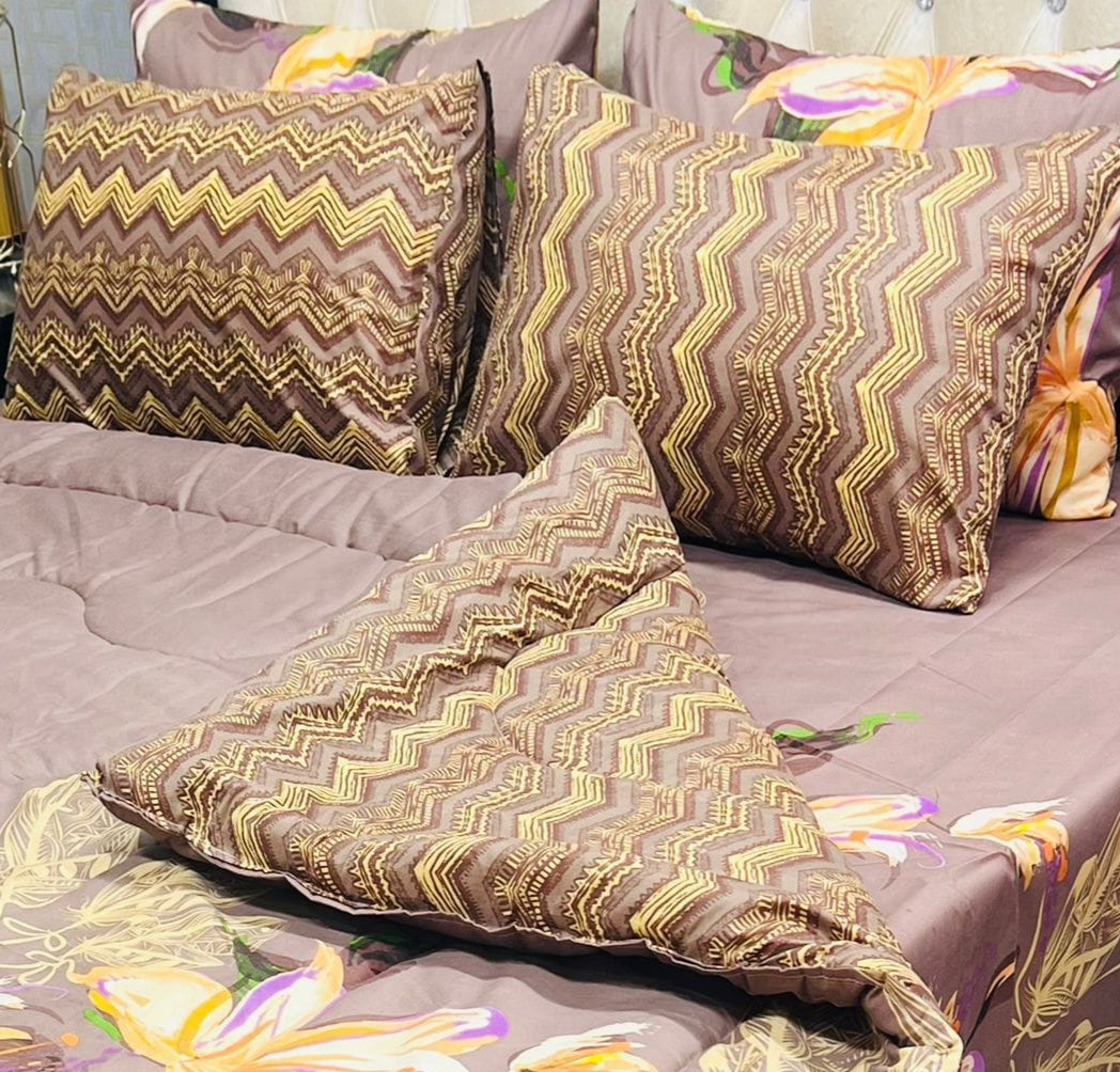 TAUPE VICKY RAZAI SET 6 PCs