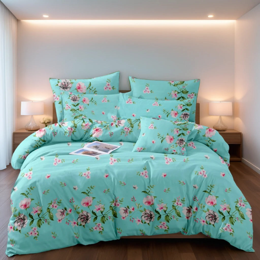CELESTIA COMFORTER SET- 7 PCS