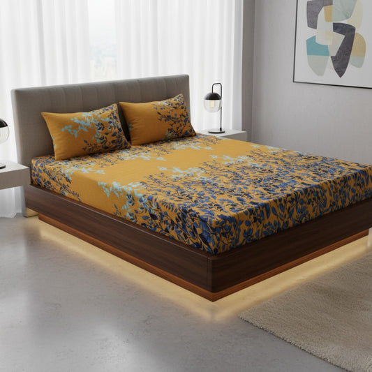 FLOURIA BEDSHEET SET - 3 PCS