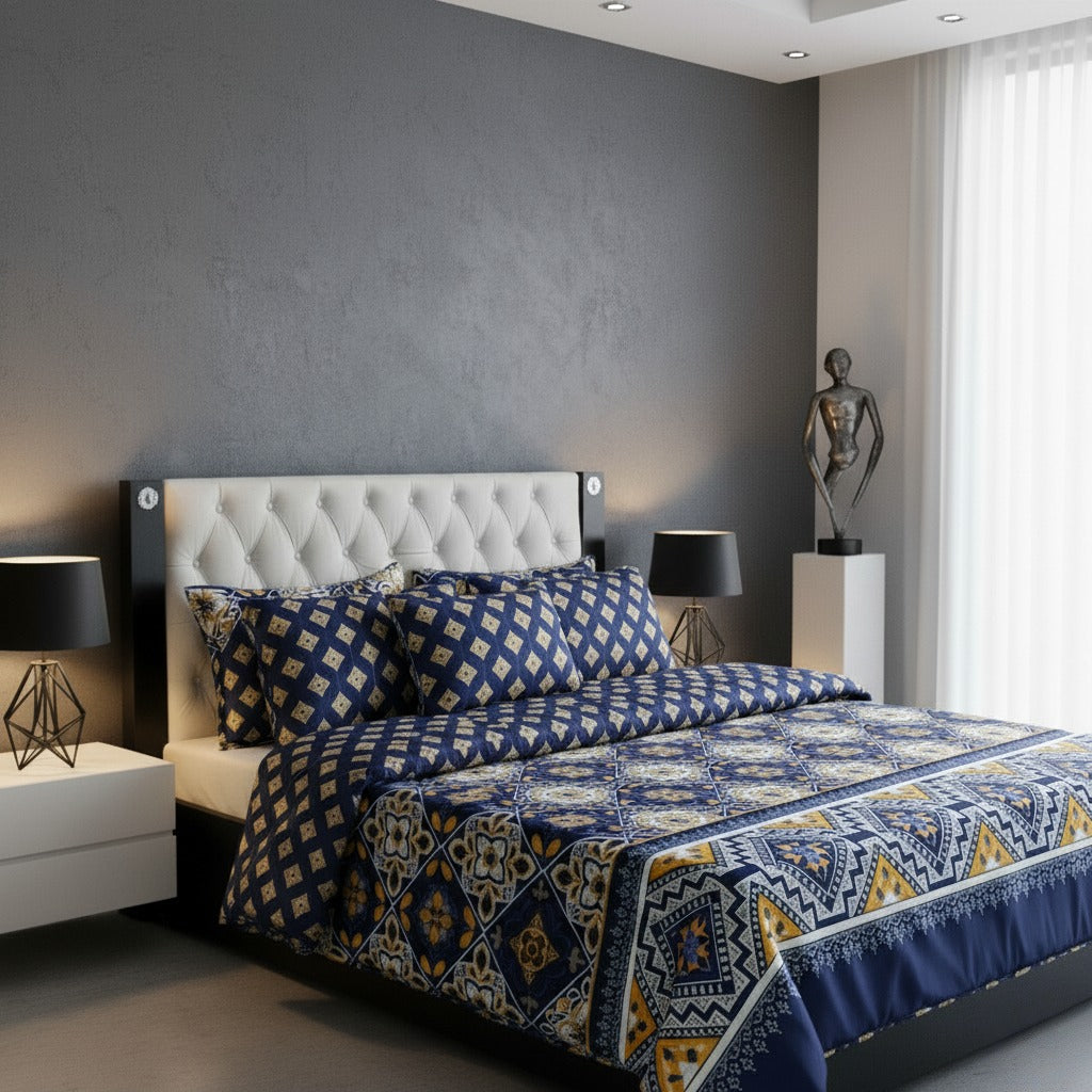 LUNARA COMFORTER SET- 7 PCS