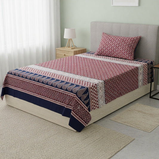 BLUSHIA SINGLE BEDSHEET SET