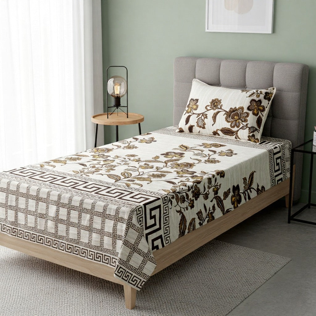 OFFWHISPER SINGLE BEDSHEET SET