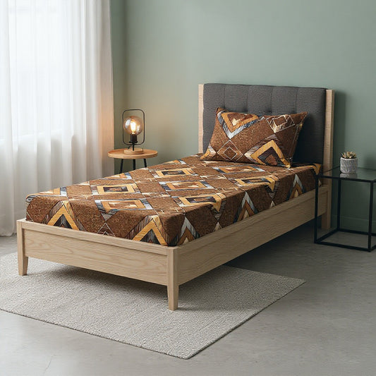 TAWNY SINGLE BEDSHEET SET