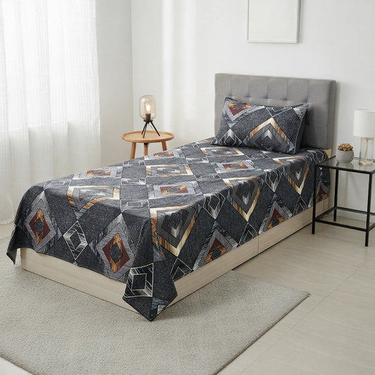 ASH SINGLE BEDSHEET SET