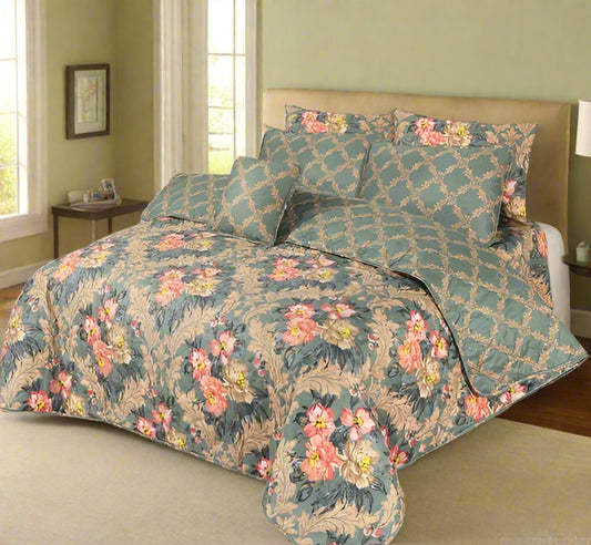 EMERALD COMFORTER SET- 7 PCS