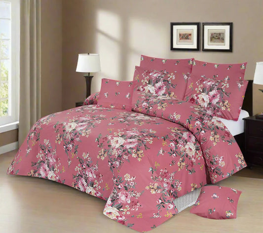 BLOSSOM COMFORTER SET- 7 PCS
