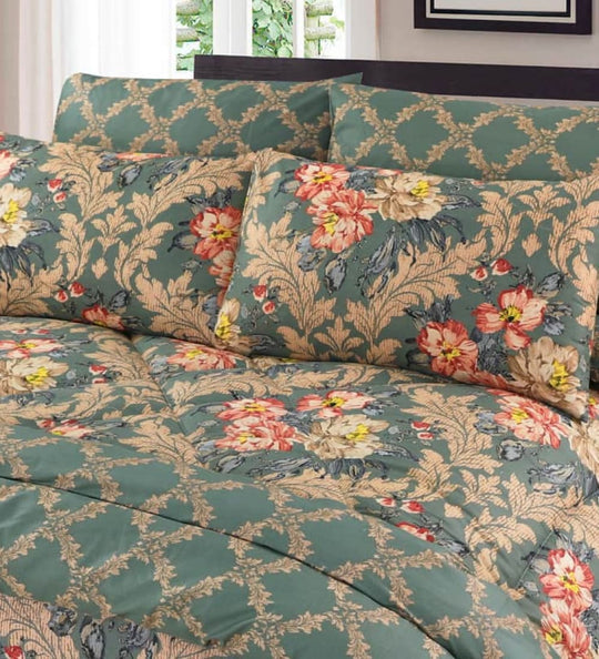 EMERALD COMFORTER SET- 7 PCS
