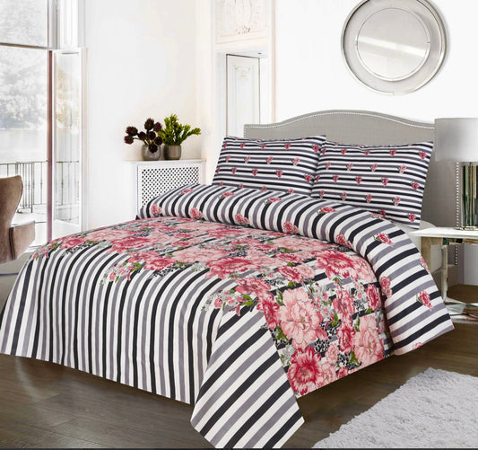 ZEBRINA BEDSHEET SET - 3 Pcs