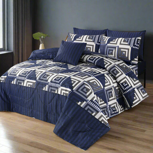 NAVIQUE COMFORTER SET- 7 PCS