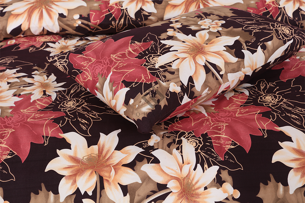 NOIRFLORA BEDSHEET SET - 3 PCS