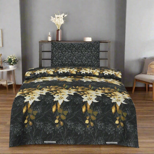 CHARCOALROSE SINGLE BEDSHEET SET