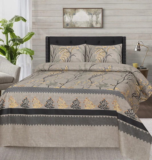 OAT BEDSHEET SET - 3 Pcs