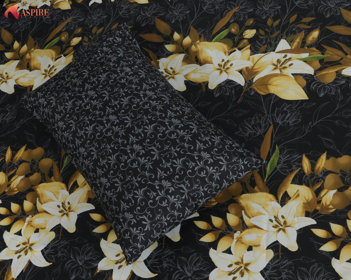 CHARCOALROSE SINGLE BEDSHEET SET