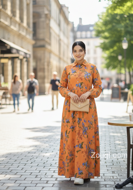 Premium Cotton 2pc All Over Printed ( Polo )