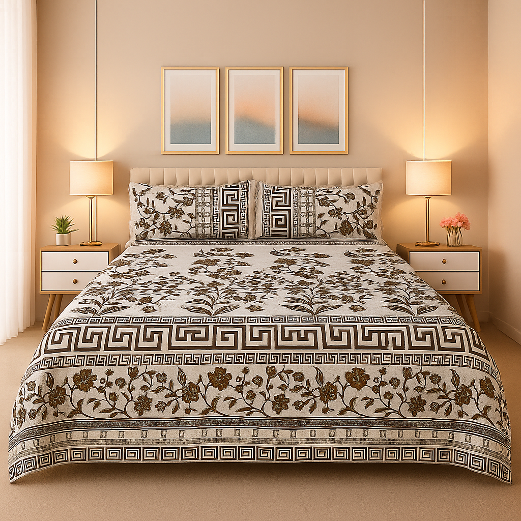 OFFWHISPER BEDSHEET SET - 3 PCS