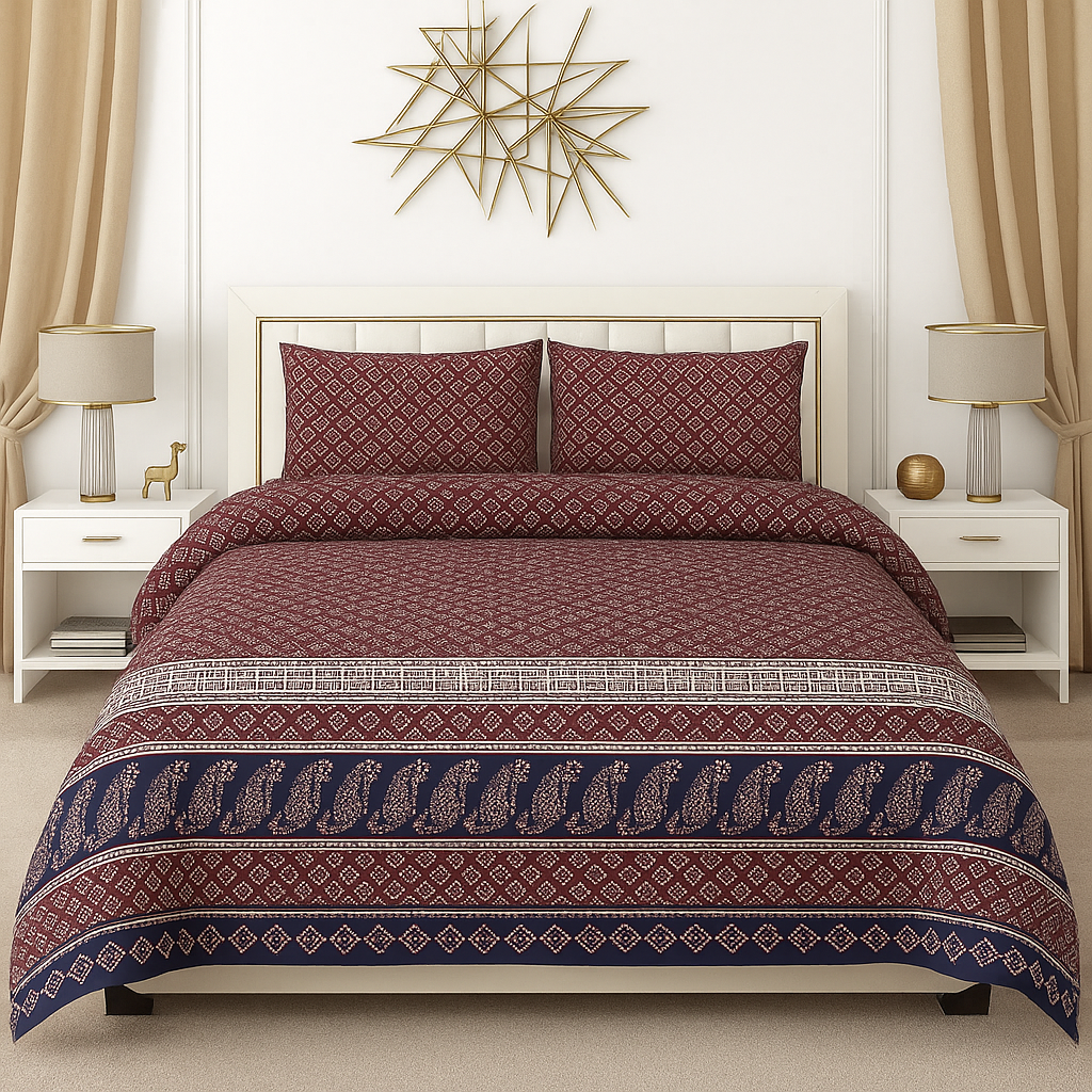 BLUSHIA BEDSHEET SET - 3 PCS