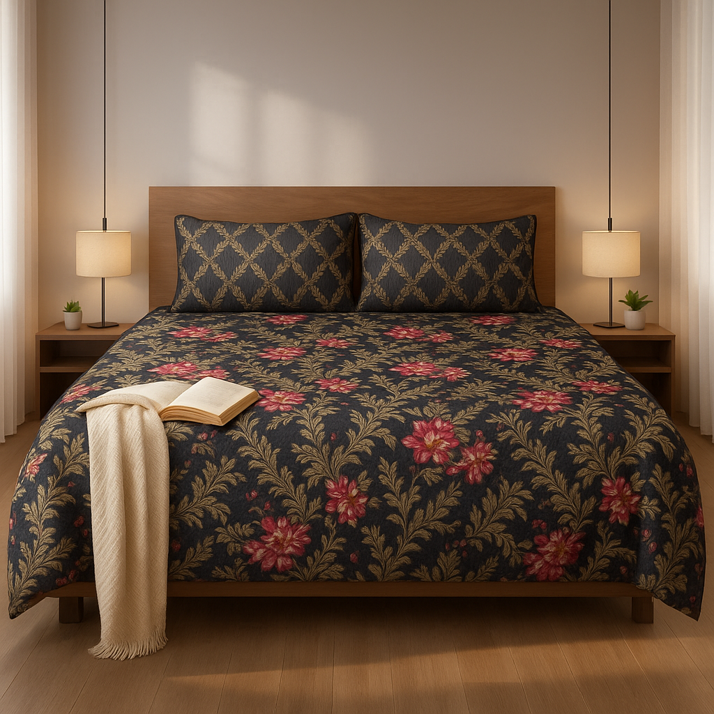 ASH BEDSHEET SET - 3 Pcs