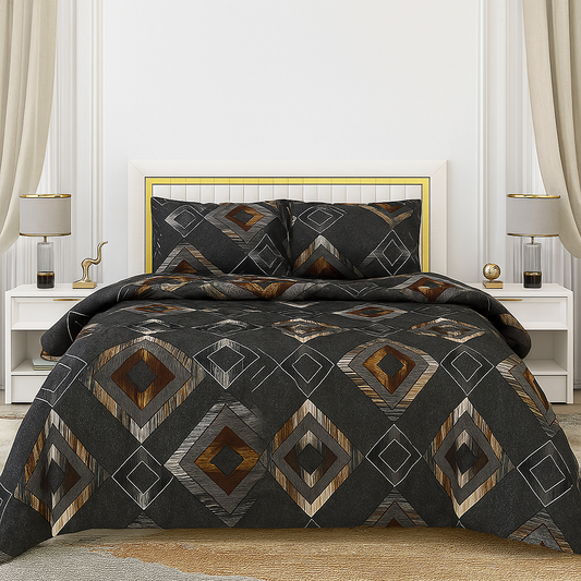 ASH BEDSHEET SET - 3 PCS