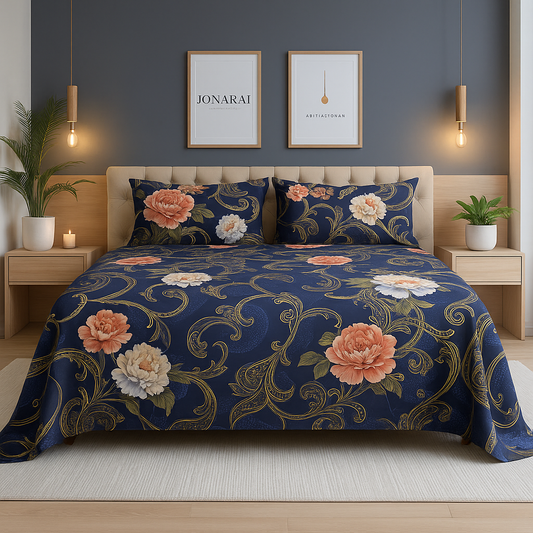 LAGOON BEDSHEET SET - 3 Pcs