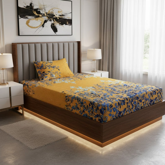 FLOURIA SINGLE BEDSHEET SET