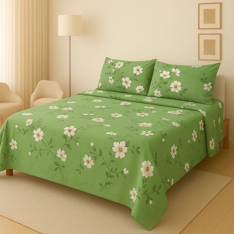 EVERGREEN BEDSHEET SET - 3 Pcs
