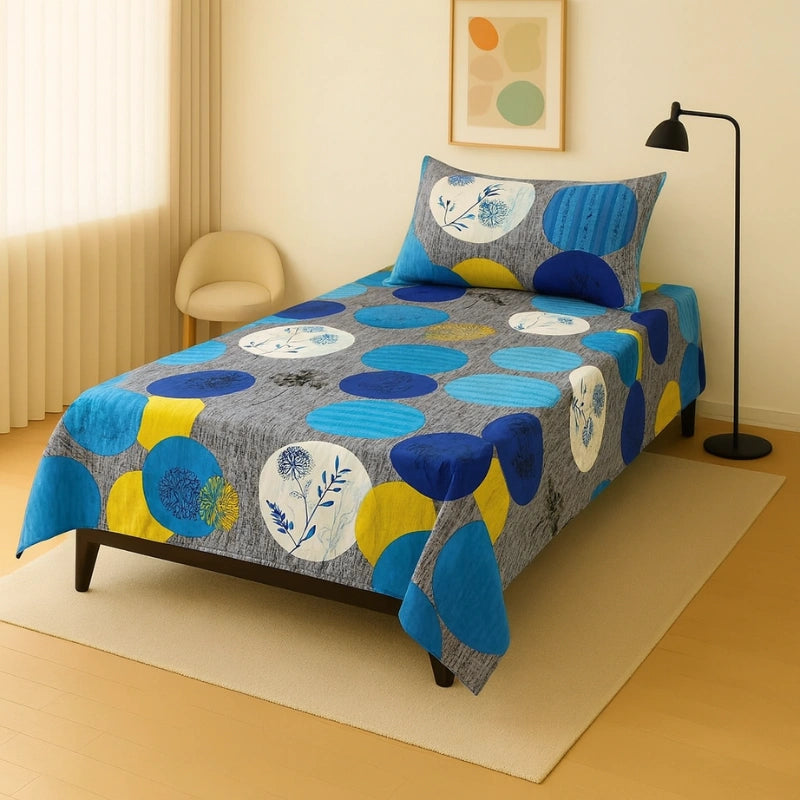 PEBBLE SINGLE BEDSHEET SET
