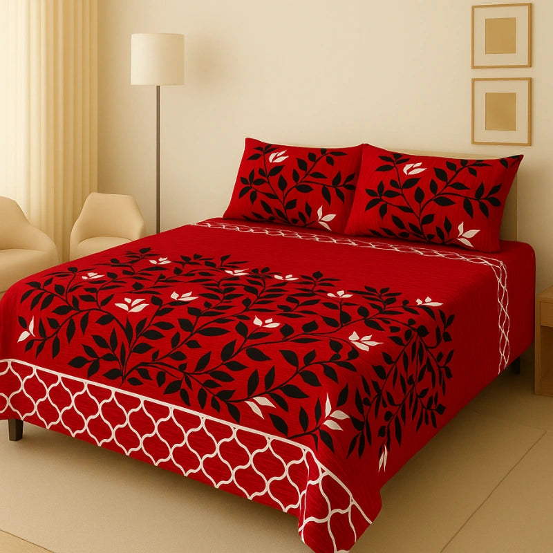 FIREGLOW BEDSHEET SET - 3 PCS