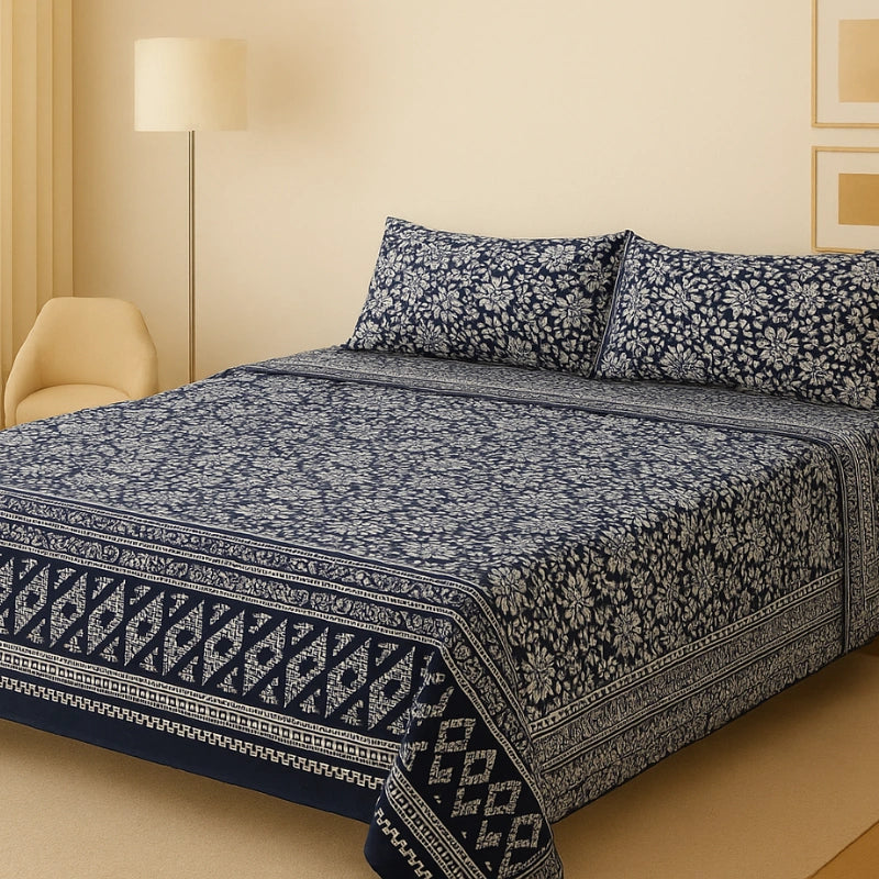 BLUEMIST BEDSHEET SET - 3 PCS