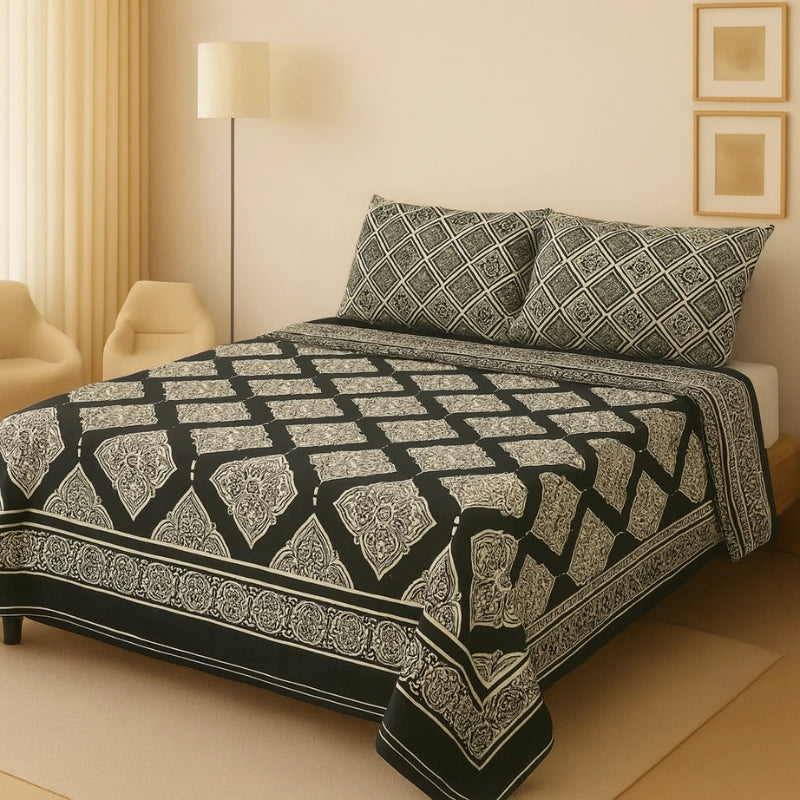 RAVEN BEDSHEET SET - 3 Pcs