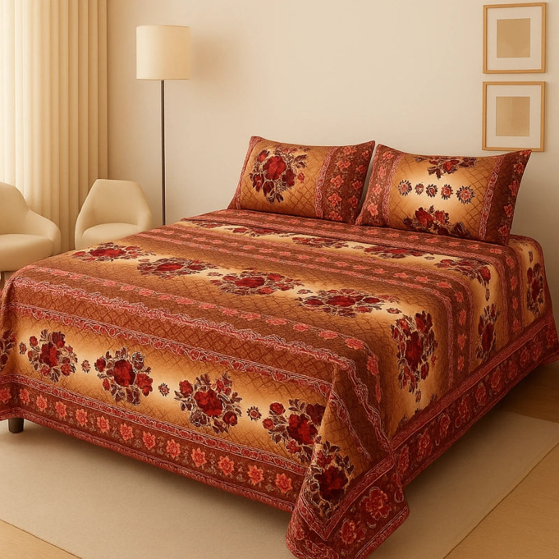 VINTAGEA BEDSHEET SET - 3 PCS