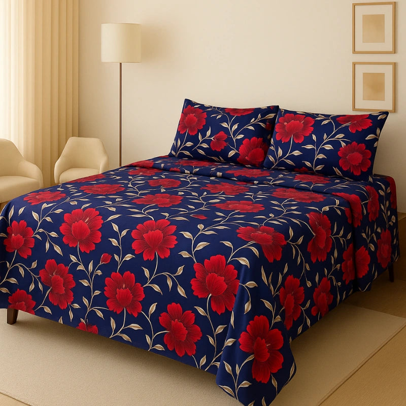 BLUESTONE BEDSHEET SET - 3 PCS