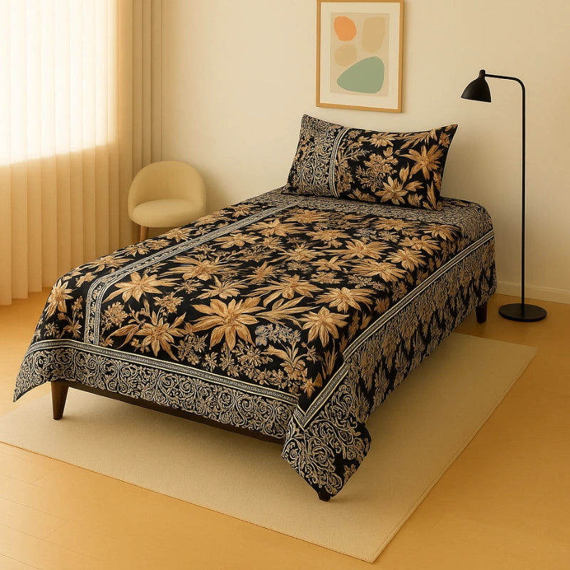 FLORALUXE SINGLE BEDSHEET SET