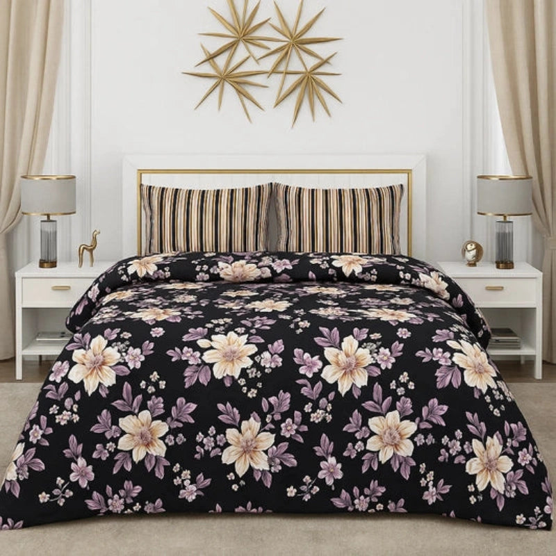 OBSIDIAN BEDSHEET SET - 3 Pcs