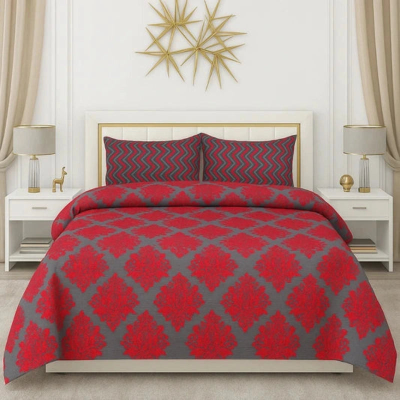 RAVISH BEDSHEET SET - 3 Pcs