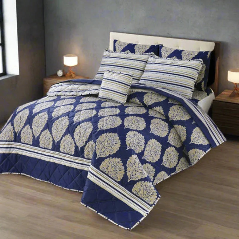 OCEANIX COMFORTER SET- 7 PCS