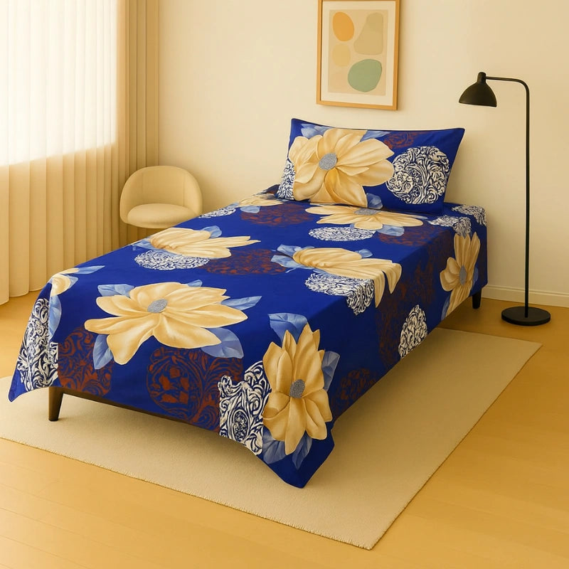 AQUORA SINGLE BEDSHEET SET