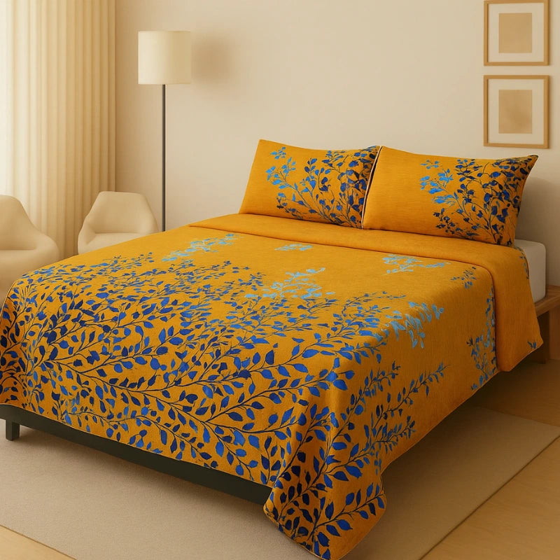 FLOURIA BEDSHEET SET - 3 PCS