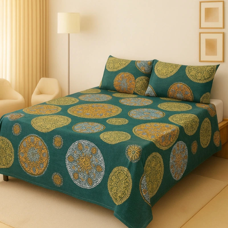 EMERALD BEDSHEET SET - 3 PCS