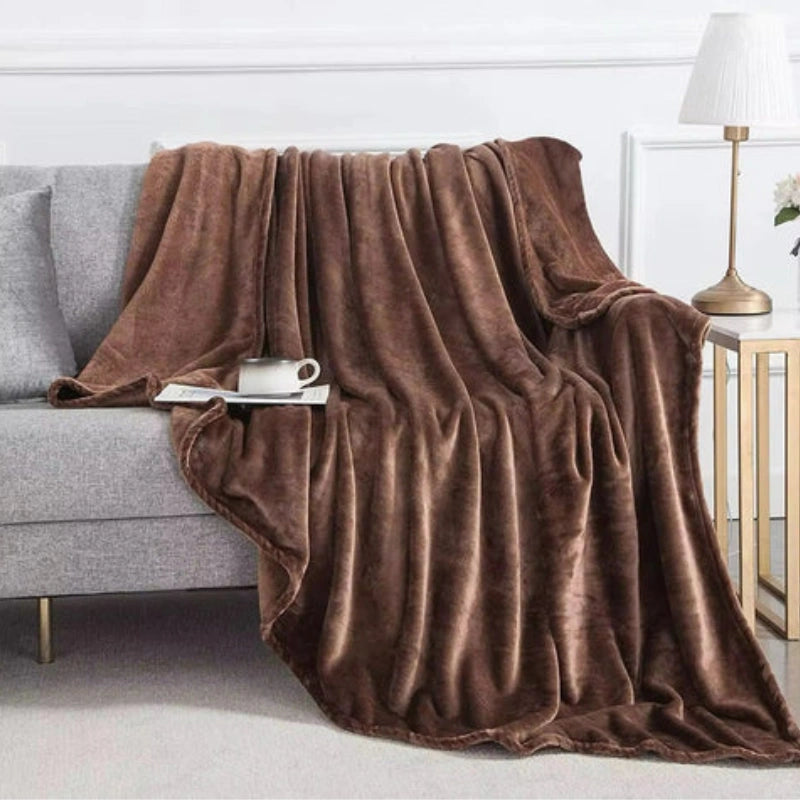 Fleece Blanket Brown